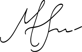 M. Hoffmann signature